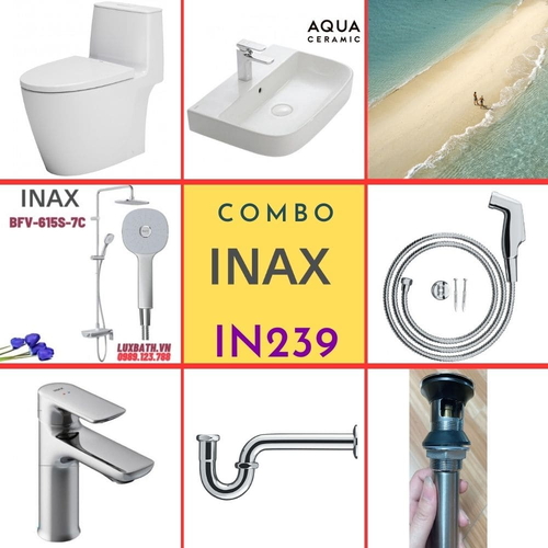 Combo thiết bị vệ sinh Inax IN239