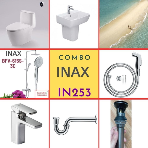 Combo thiết bị vệ sinh Inax IN253