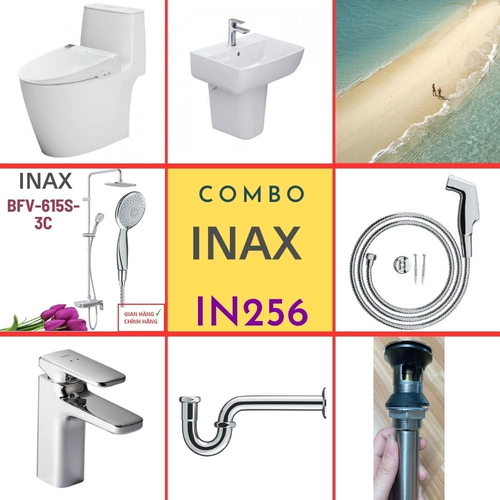Combo thiết bị vệ sinh Inax IN256