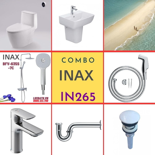 Combo thiết bị vệ sinh Inax IN265