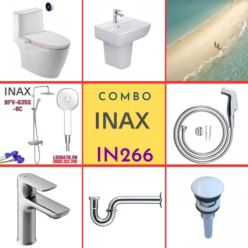 Combo thiết bị vệ sinh Inax IN266