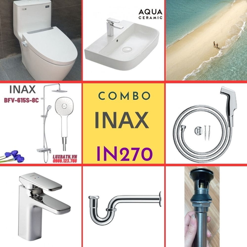 Combo thiết bị vệ sinh Inax IN270