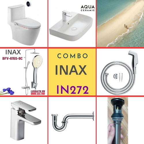 Combo thiết bị vệ sinh Inax IN272