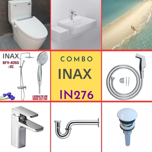 Combo thiết bị vệ sinh Inax IN276
