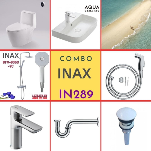 Combo thiết bị vệ sinh Inax IN289