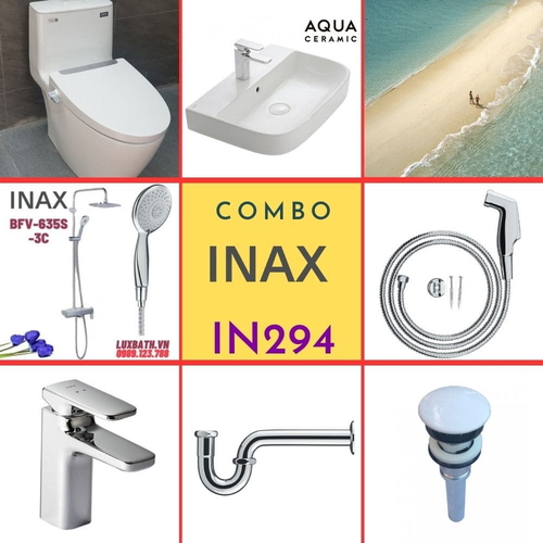 Combo thiết bị vệ sinh Inax IN294