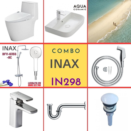 Combo thiết bị vệ sinh Inax IN298