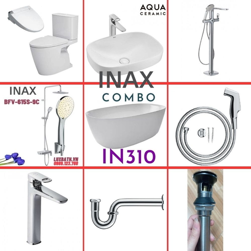 Combo thiết bị vệ sinh Inax IN310