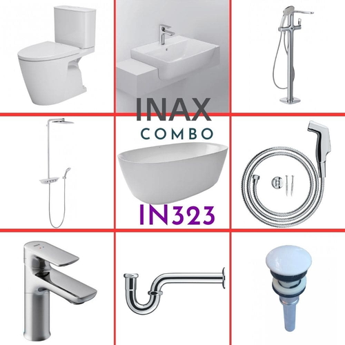 Combo thiết bị vệ sinh Inax IN323