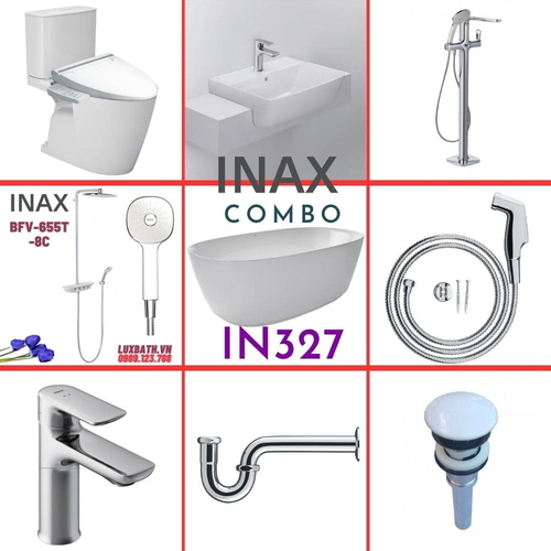 Combo thiết bị vệ sinh Inax IN327