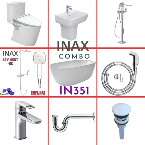 Combo thiết bị vệ sinh Inax IN351