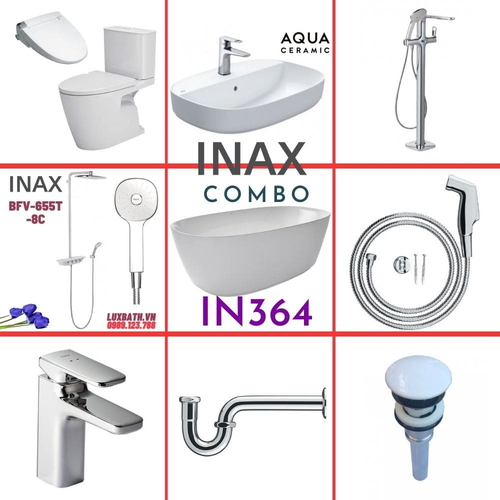 Combo thiết bị vệ sinh Inax IN364