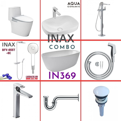 Combo thiết bị vệ sinh Inax IN369