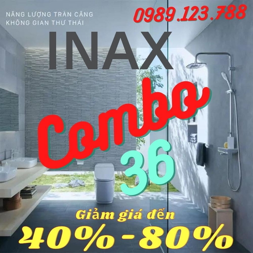 Combo thiết bị vệ sinh Inax IN36