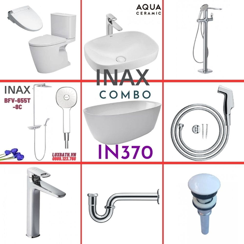 Combo thiết bị vệ sinh Inax IN370