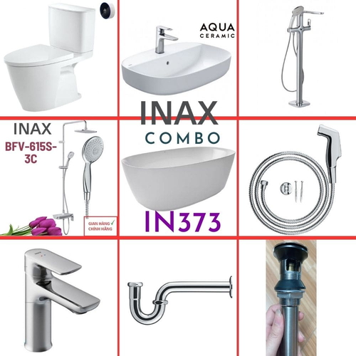 Combo thiết bị vệ sinh Inax IN373