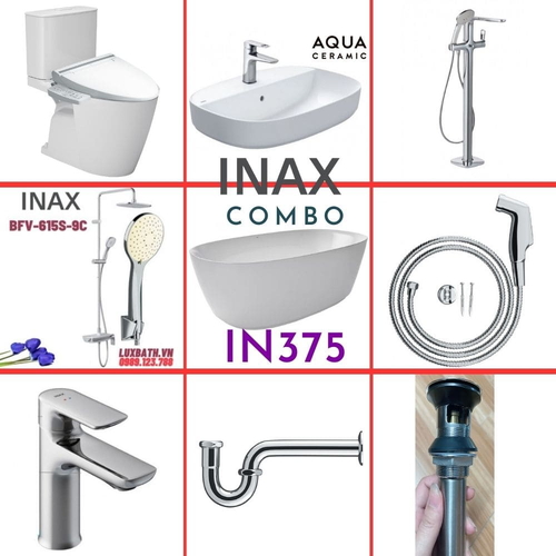 Combo thiết bị vệ sinh Inax IN375