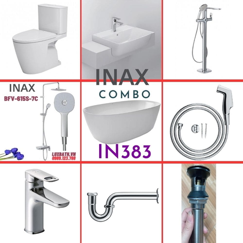 Combo thiết bị vệ sinh Inax IN383