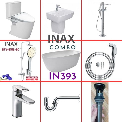 Combo thiết bị vệ sinh Inax IN393