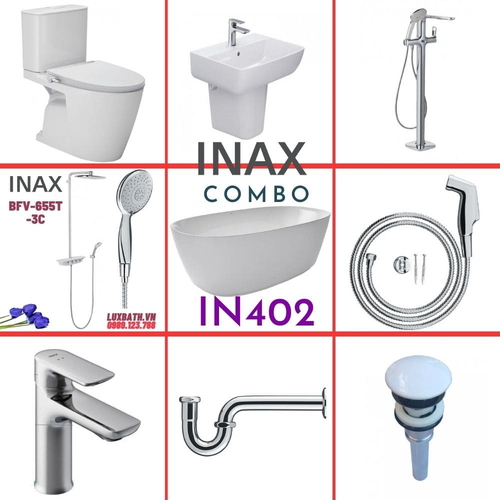 Combo thiết bị vệ sinh Inax IN402