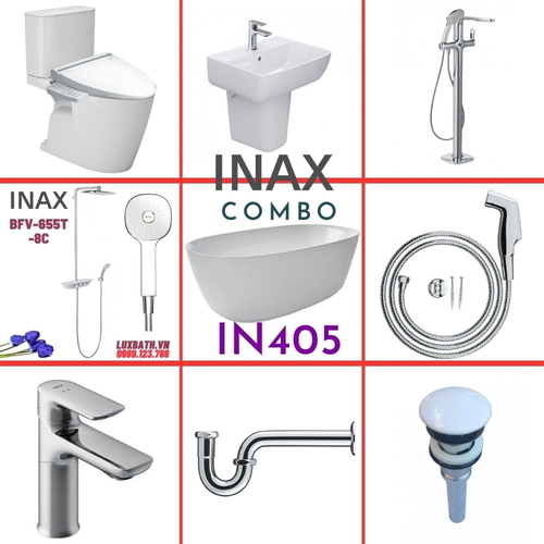 Combo thiết bị vệ sinh Inax IN405