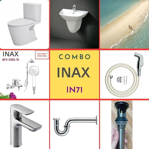 Combo thiết bị vệ sinh Inax IN70