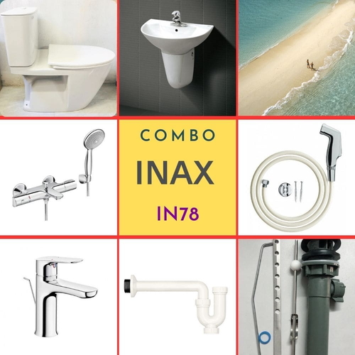 Combo thiết bị vệ sinh Inax IN78