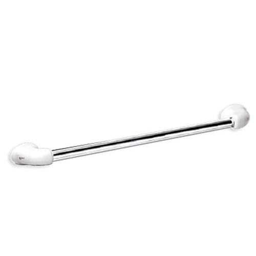 Thanh treo khăn đơn inox Inax H-485V 2 đầu sứ