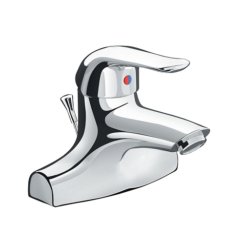 Vòi chậu rửa mặt lavabo 2 chân nóng lạnh Inax LFV-221S