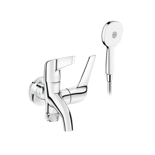 Vòi sen lạnh Inax BFV-17-8C tay sen tăng áp