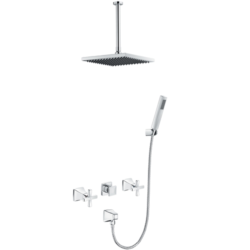 Vòi sen tắm âm tường nóng lạnh Inax BFV-81SEHC