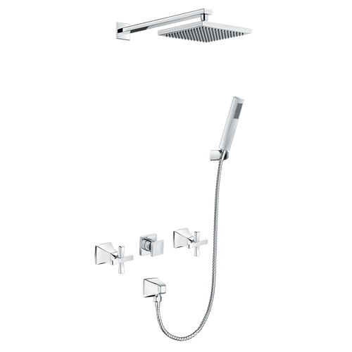Vòi sen tắm âm tường nóng lạnh Inax BFV-81SEHW