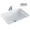 Chậu rửa lavabo âm bàn Inax AL-2298V men Aqua Ceramic