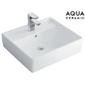 Chậu rửa lavabo đặt bàn Inax AL-293VFC men Aqua Ceramic