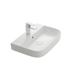 Chậu rửa mặt lavabo Inax AL-632VGC bán âm men Aqua Ceramic