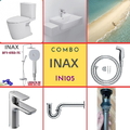 Combo thiết bị vệ sinh Inax IN105