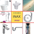 Combo thiết bị vệ sinh Inax IN107