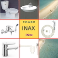Combo thiết bị vệ sinh Inax IN10