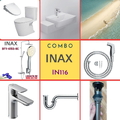 Combo thiết bị vệ sinh Inax IN116