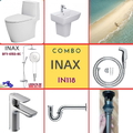 Combo thiết bị vệ sinh Inax IN118