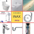 Combo thiết bị vệ sinh Inax IN121