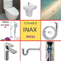 Combo thiết bị vệ sinh Inax IN123