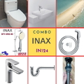 Combo thiết bị vệ sinh Inax IN124