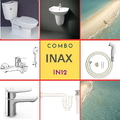 Combo thiết bị vệ sinh Inax IN12