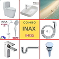 Combo thiết bị vệ sinh Inax IN132