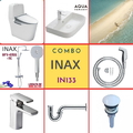 Combo thiết bị vệ sinh Inax IN133
