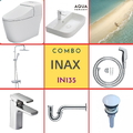 Combo thiết bị vệ sinh Inax IN135