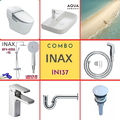 Combo thiết bị vệ sinh Inax IN137