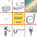 Combo thiết bị vệ sinh Inax IN159