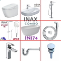 Combo thiết bị vệ sinh Inax IN174